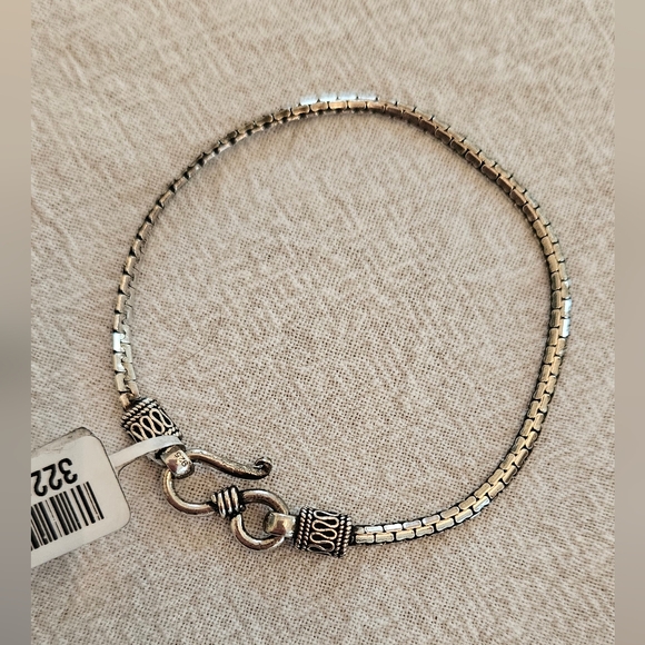 Jewelry - 925 Artisan Crafted Sterling Silver Wavy Link Bracelet 6.5in 4.65g